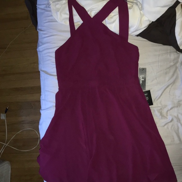 Burgundy LuLu’s dress New with Tags! - Picture 5 of 5